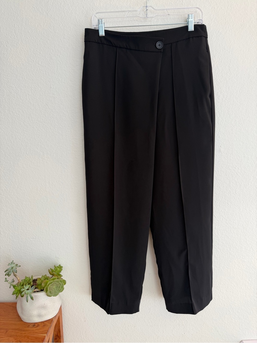 Zara Asymmetrical Flowy Trousers | Size Small